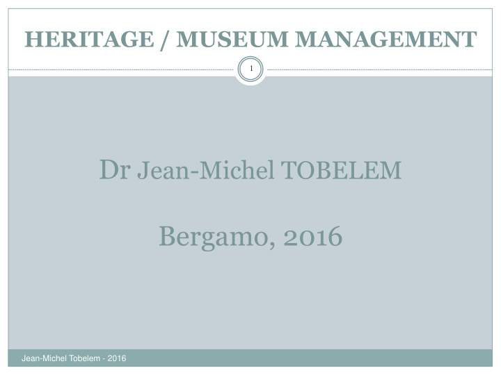 dr jean michel tobelem bergamo 2016 jean michel tobelem