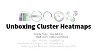 unboxing cluster heatmaps