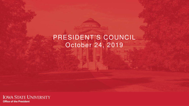 president s council october 24 2019 2019 united way