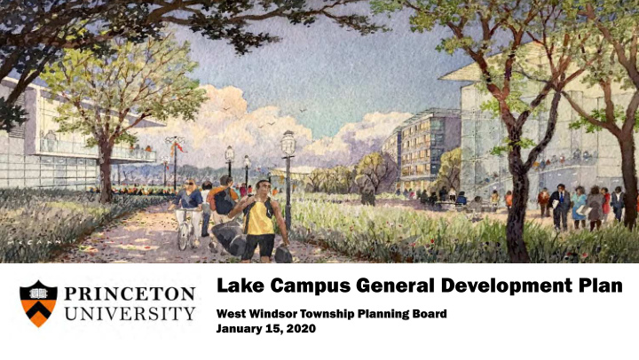 lake campus general development plan plan