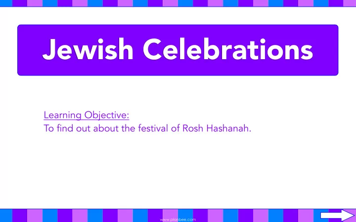 jewish celebrations