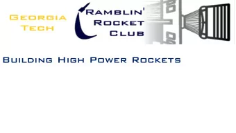 Building High Power Rockets  Why Bother? This is cool   but this is cooler  *Hand launches no