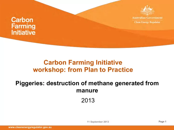 carbon farming initiative