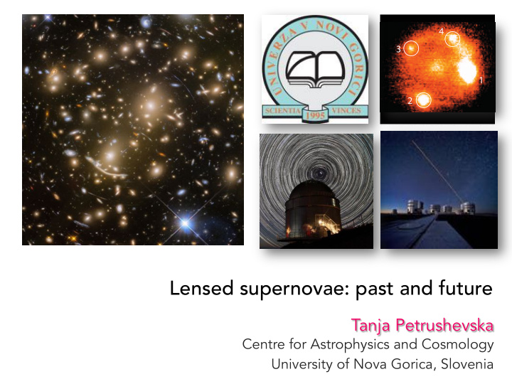 lensed supernovae past and future