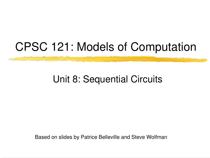 cpsc 121 models of computation