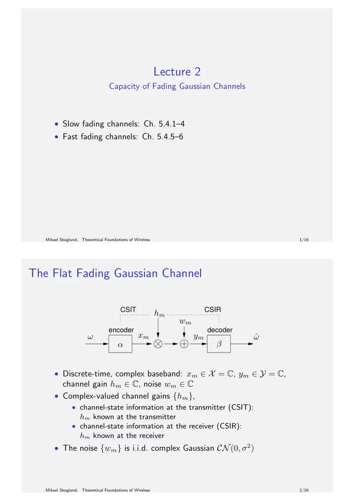 lecture 2