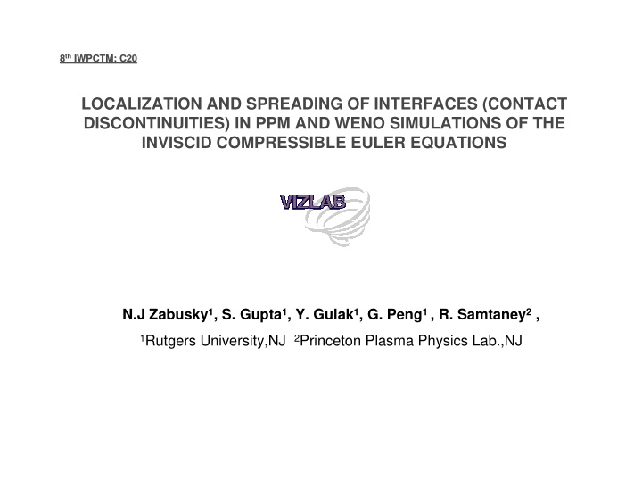 localization and spreading of interfaces contact