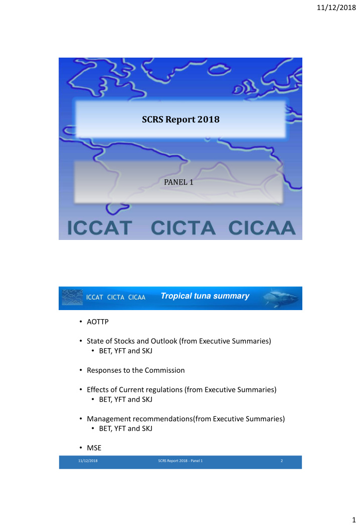 scrs report 2018