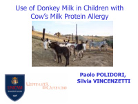 cow s milk protein allergy