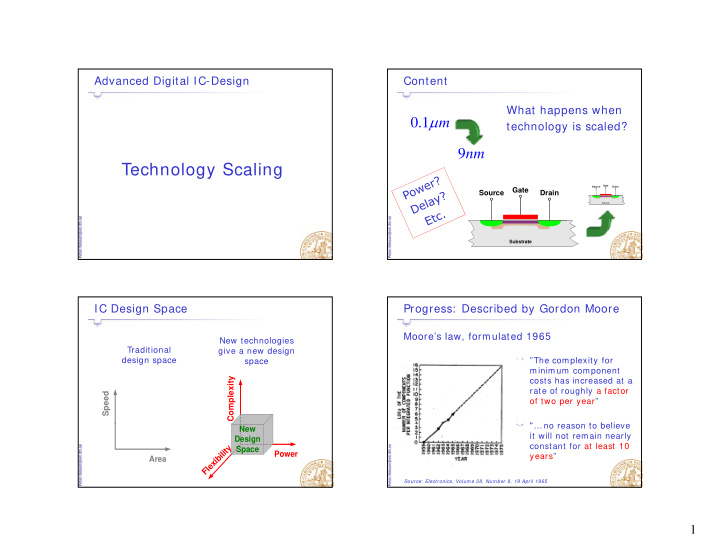 technology scaling