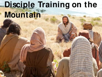 Disciple Training on the  Mountain    REXBURG, Idaho In what botanists  around the world are