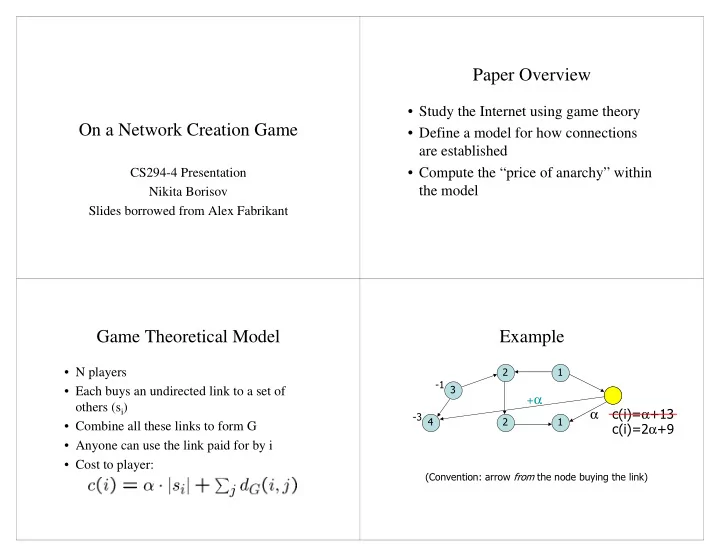 paper overview