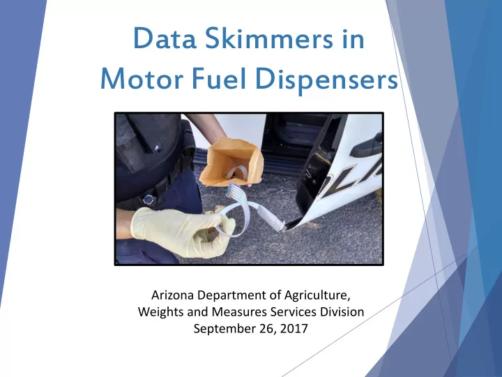 motor fuel dispensers