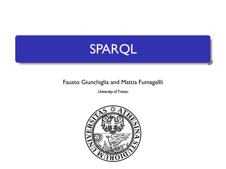 sparql