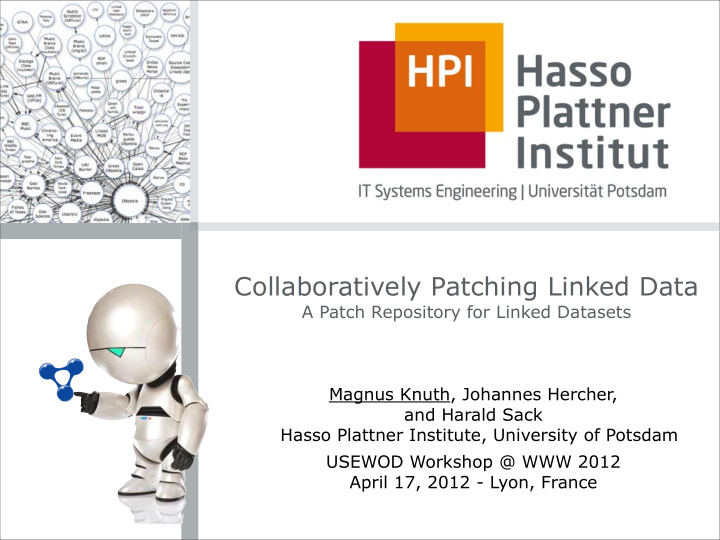 collaboratively patching linked data