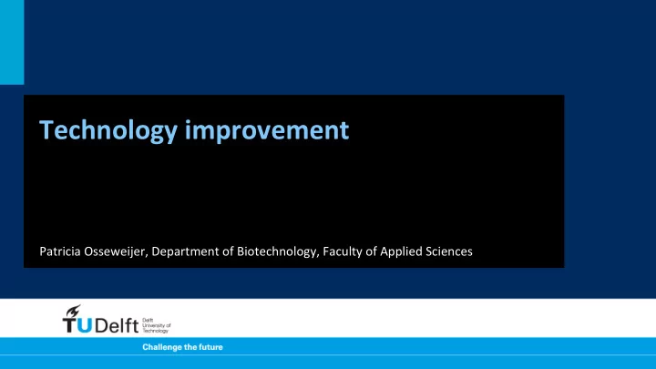 technology improvement