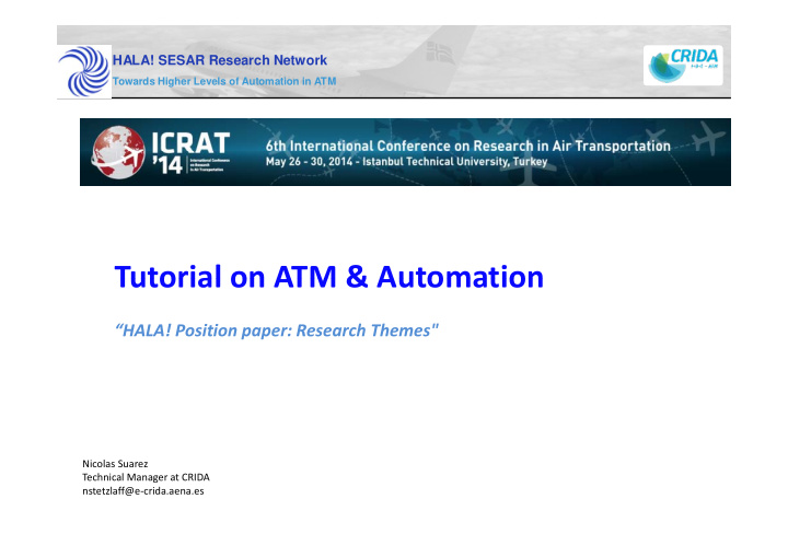 tutorial on atm amp automation tutorial on atm amp
