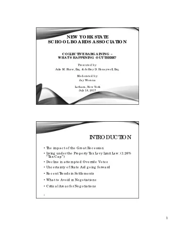 I  NT  RODUCT  I  ON  T  he  impa c t o f the  Gre a t Re c e ssio n  L  iving  unde r the