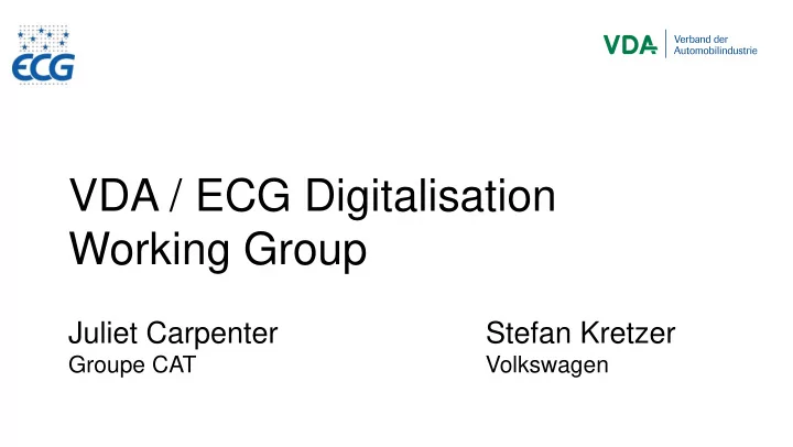 working group