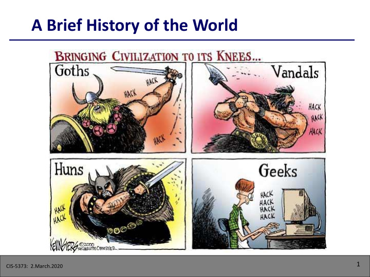a brief history of the world