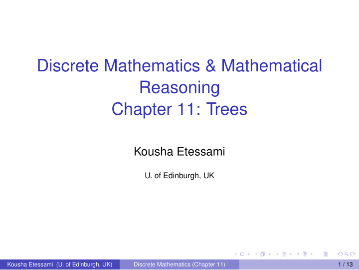 discrete mathematics mathematical reasoning chapter 11