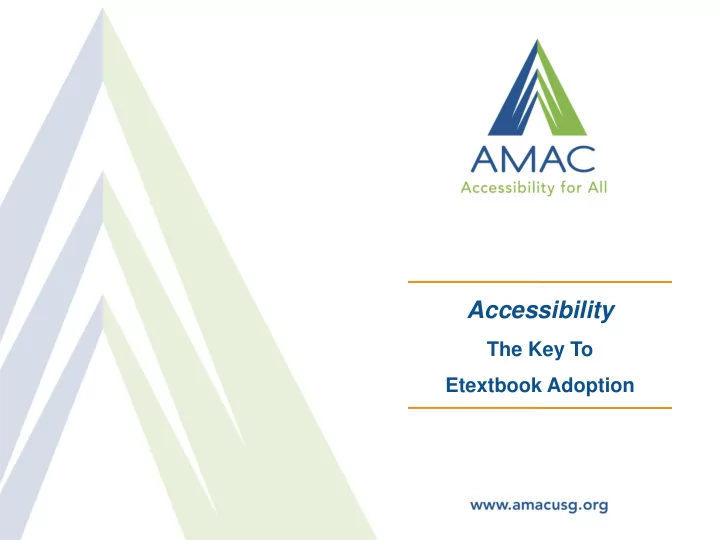 accessibility