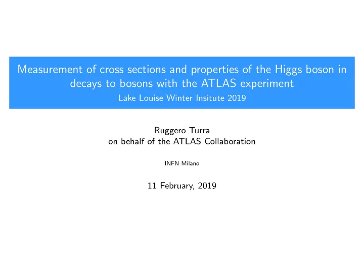 measurement of cross sections and properties of the higgs