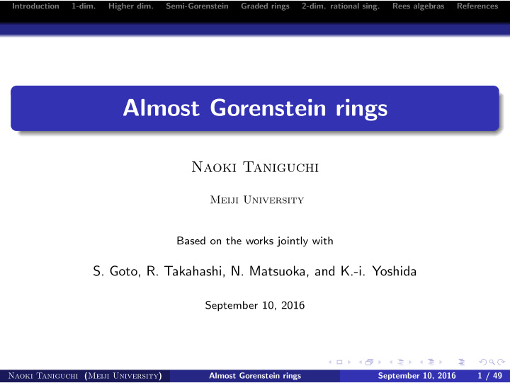 almost gorenstein rings