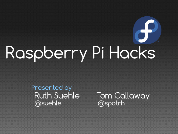 raspberry pi hacks