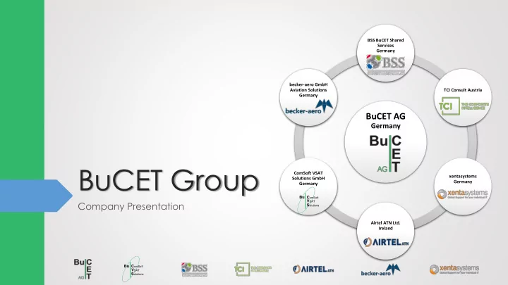 bucet group