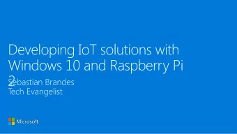 1.  2.  3.  1.  2.  3.  Windows 10 IoT Core  Universal Windows Platform (UWP)  Microsoft Azure  v7