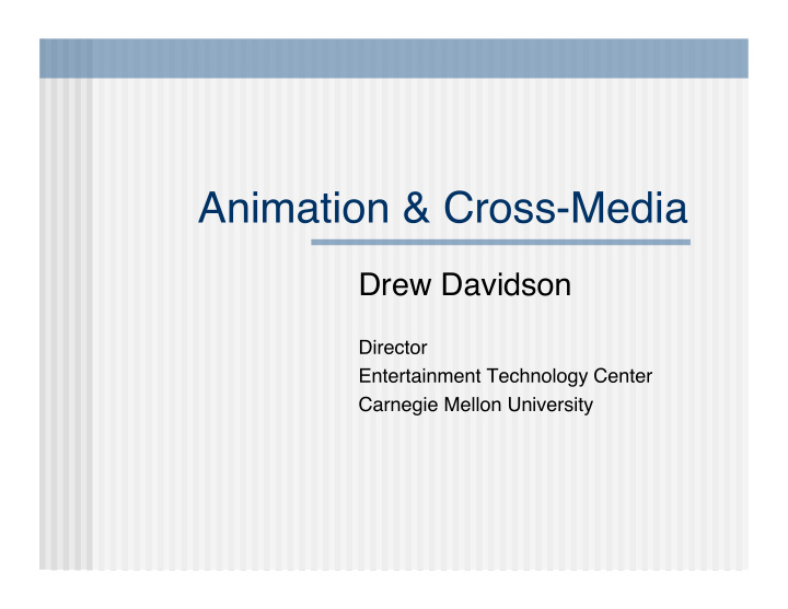 animation cross media