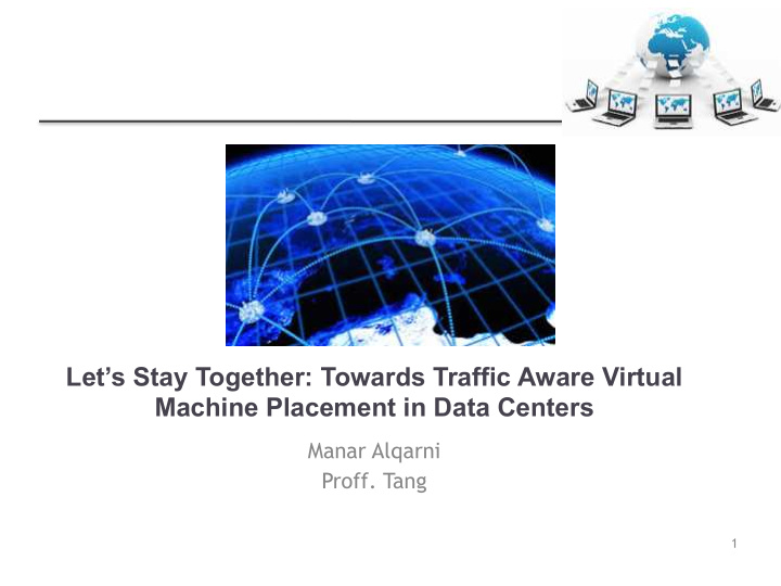 let s stay together towards traffic aware virtual machine