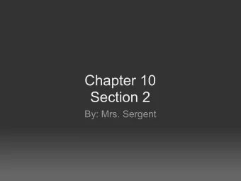 Chapter 10  Section 2  By: Mrs. Sergent  What Is An Atom Made Of? An atom is made up of protons,