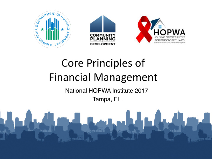 core principles of financial management