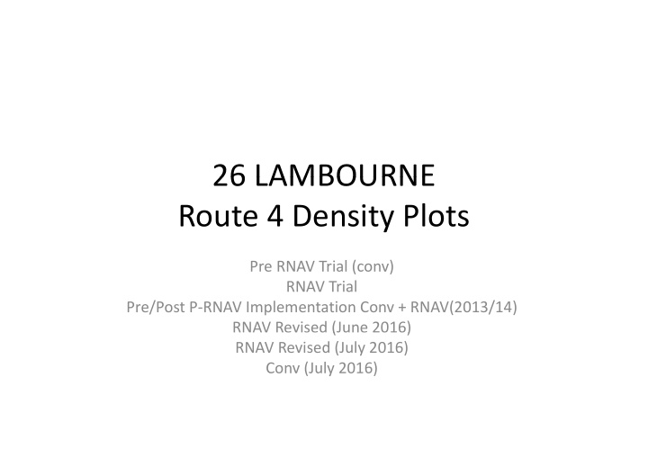 26 lambourne 26 lambourne route 4 density plots y