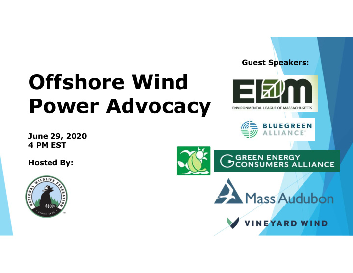 offshore wind power advocacy