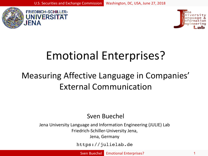 emotional enterprises