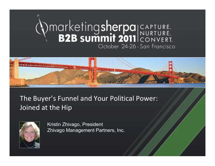 the buyer s funnel and your political power joined at the