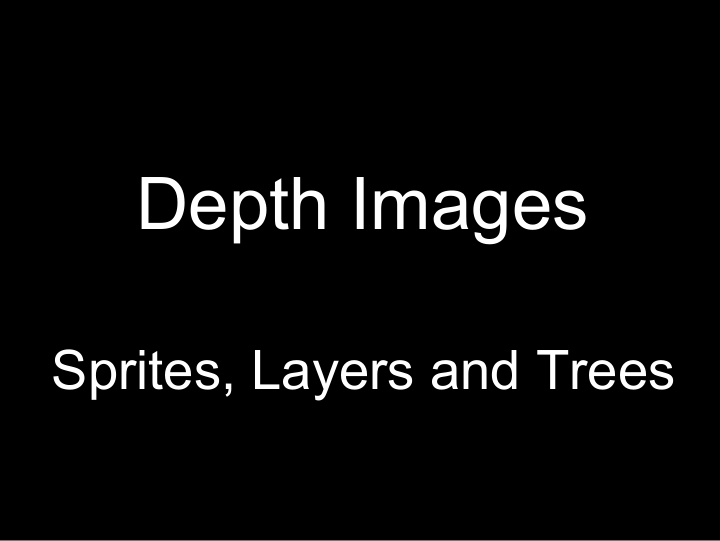depth images