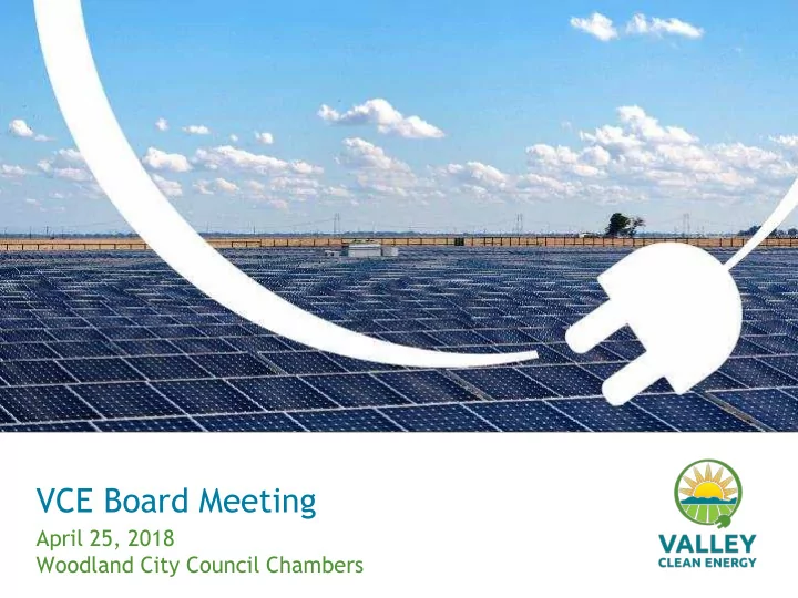 vce board meeting