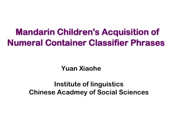 Introduction-Counting vs. Measuring  a.san     ge     pingguo three Cl ge apple  three