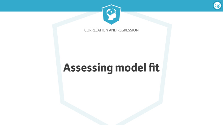 assessing model fit