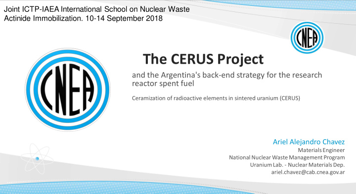 the cerus project
