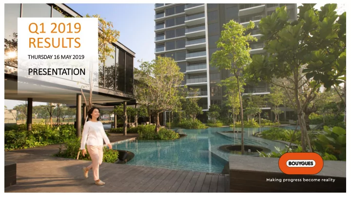 q1 2019 results