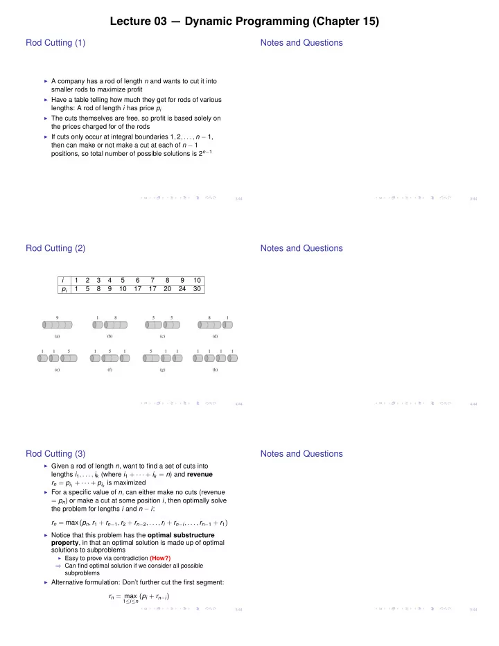 lecture 03 dynamic programming chapter 15