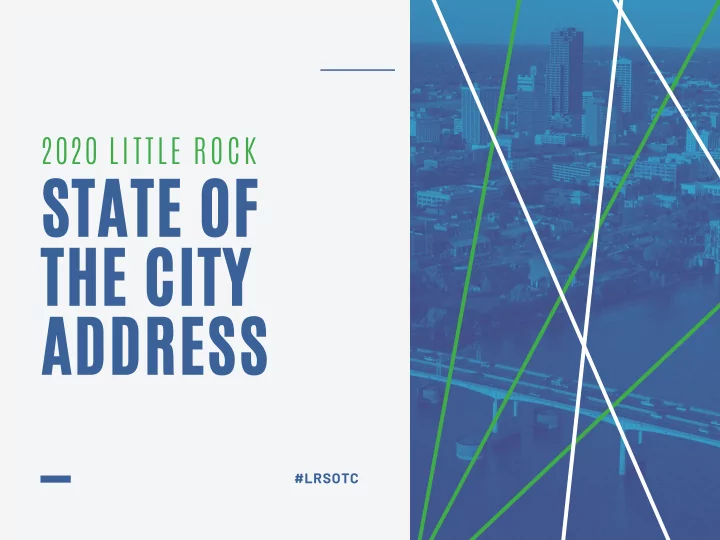state of the city address