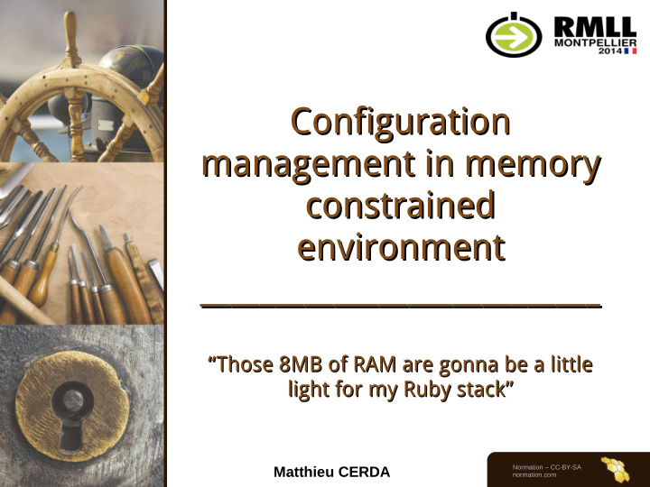 configuration configuration management in memory