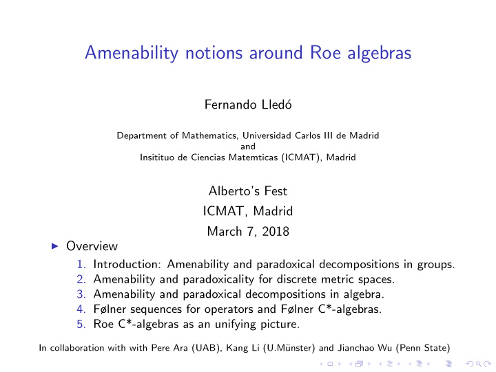 amenability notions around roe algebras