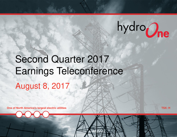 second quarter 2017